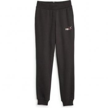 Pantalón Puma Essentials+ Sweat FL C Kids Negro Modelo 672114-56