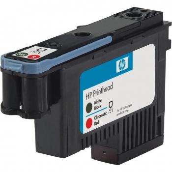 HP 73 Matte Black and Chromatic Red DesignJet Printhead