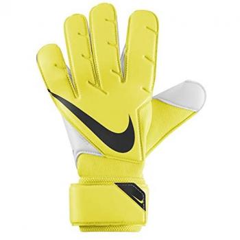 Guantes de Portero Nike Vapor Grip3, Color Amarillo, Blanco y Negro, CN5650-765, Talla 8