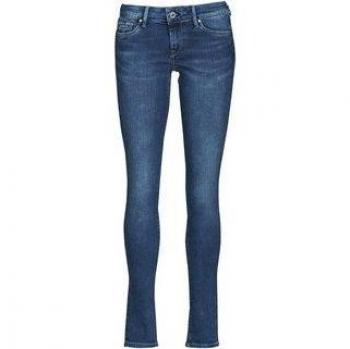 Pepe Jeans - Vaquero pitillo de mujer tiro medio en color azul