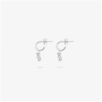 Pendientes Radiant RY000192 de plata 925, acero inoxidable, sin piedra preciosa