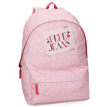 Pepe Jeans 6152362 Olaia Mochila Escolar, 42 cm, 22.79 litros, Rosa