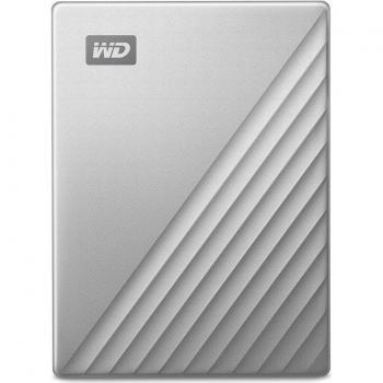 Western Digital My Passport 6TB External Hard Drive, 2.5, USB Type-C, 3.2 Gen 1, Silver