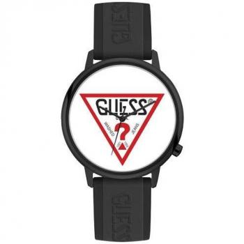 Reloj de Mujer Guess Hollywood V1003M1 con Correa de Silicona