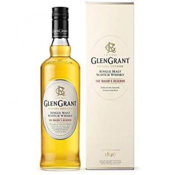 Glen Grant 10 Years Old Single Malt Scotch Whisky - 1 Liter Bottle