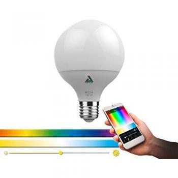 Bombilla LED Eglo Connect G95 13W E27 RGBW Transparente