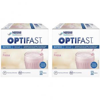 Optifast Batido Fresa Duplo 24 Sobres
