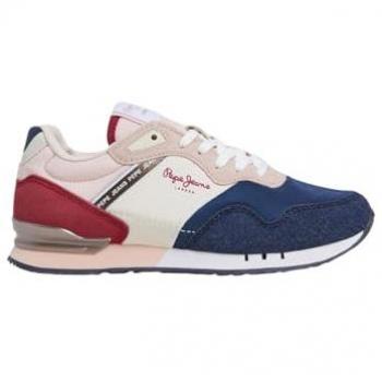 Pepe Jeans London Colors Girls' Sneakers with Heel Stabilizer
