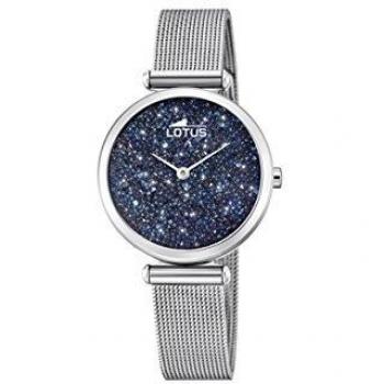 Lotus Watches Reloj Análogo clásico para Mujer de Cuarzo con Correa en Acero Inoxidable 18564/2