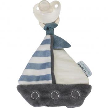Little Dutch 8618 - Manta de seguridad para chupete, diseño de marinero