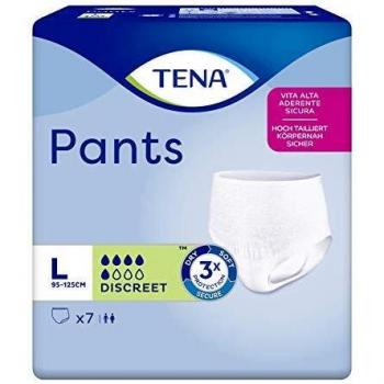 Pantalones Absorbentes Discretos TENA L para Incontinencia Moderada - 7 Piezas