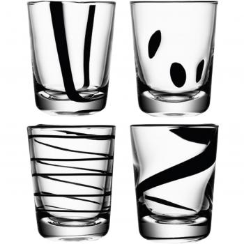 LSA International - Juego De 4 Vasos De Agua Jazz
