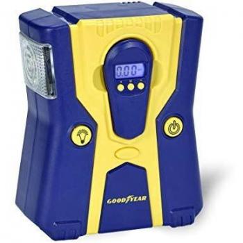 Compresor Goodyear 3 en 1 con desconexión automática, presión máxima de 6,8 bar