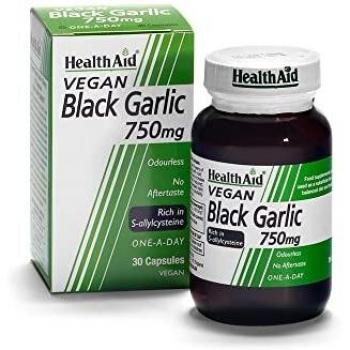 HealthAid Black Garlic 30 Vegicaps 750 mg