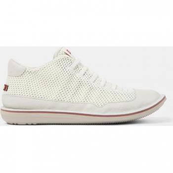 CAMPER Beetle Men's Casual Shoes in White - Size 42 - Cotton/Smooth Leather