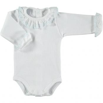 Basicos Babidu pack de 2 bodys cuello batista