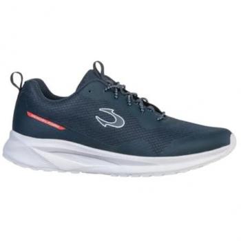 Zapatillas de Running Ruder-E para Hombre en Azul Marino de Piel Sintética - John Smith
