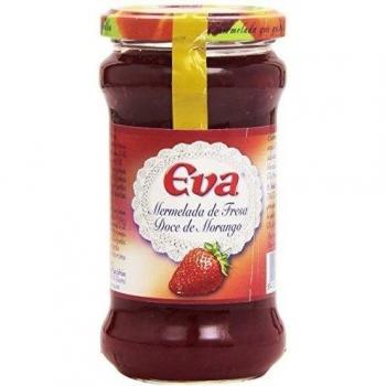 Eva - Mermelada de fresa, 330 g, Pack de 6