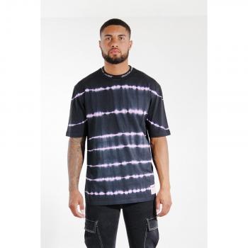 Sixth June Tie-Dye Black T-Shirt for Men