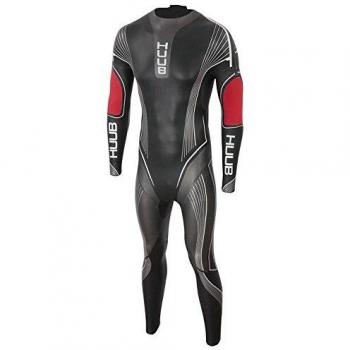 HUUB Albacore 3.5 Altura del Hombre triatlón Traje, Hombre, Color Negro/Negro, tamaño Medium