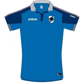 Joma - Sampdoria Hotel Polo SS, color royal, talla XXL