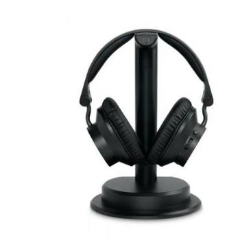 Auriculares Bluetooth Muse M-282 CTV para TV con Base de Carga, Circumaurales, Manos Libres y 20 Horas de Batería