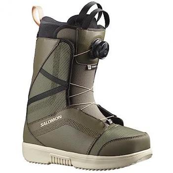 Salomon Botas de Snowboard Scarlet Boa Verde Mujer Talla 38