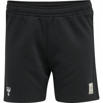 Hummel Pantalones Cortos de Mujer Sweat con tejido suave, diseño cómodo, cintura elástica, bolsillos laterales y ajuste regular