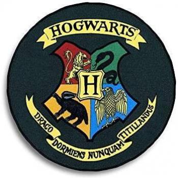 Alfombra Harry Potter Escudo Hogwarts 100 x 100 cm