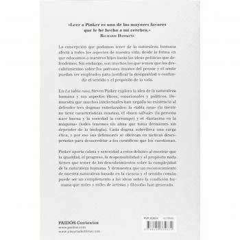 La tabla rasa: La negación moderna de la naturaleza humana - Steven Pinker