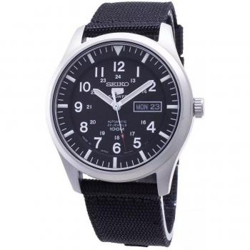 Seiko Automatic Sports Men's Black Watch SNZG15