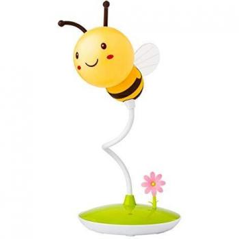 Ultra Honey Bee LED Night Light Portable Touch Sensitive Cute Bumblebee Flexible Dimmable Sensor USB Rechargeable Childrens Baby Bedrooms Office Gift