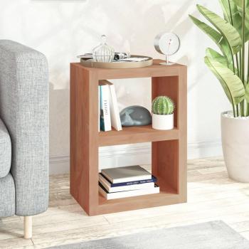 Teak Solid Wood Side Table 45x30x60 cm