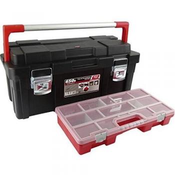Tayg 650-E Caja de Herramientas de Plástico, Dimensiones 65x30x29 cm
