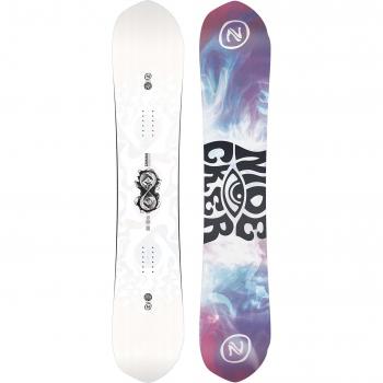 Tabla de Snowboard Nidecker Gamma 2024 Freestyle 157cm Blanca Unisex