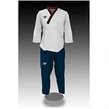 Embroidered Collar Taekwondo Dobok for Kids - Dorawon Poomsae