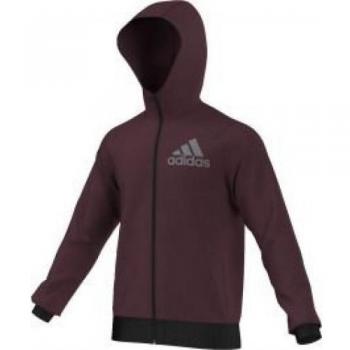 adidas Prime Hoodie - Sudadera para hombre, color rojo, talla L