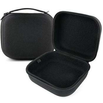 DURAGADGET Estuche Rígido Negro para Auriculares inalámbricos Diadema Bose QuietComfort 35 Wireless- con Asa De Transporte
