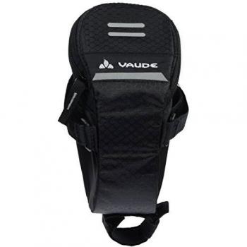 VAUDE Unisex Saddlebag Race Light, black, 8 x 8 x 15 cm, 0,4 liters