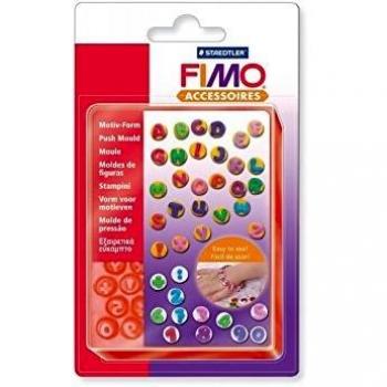 Molde de Silicona Fimo ABC / 123 - Letras y Números