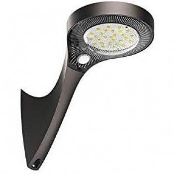 Lámpara LED Solar de Pared 10W con Sensor de Movimiento y Crepuscular 1000 Lúmenes