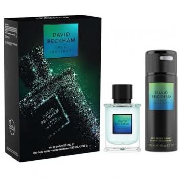 David Beckham True Instinct Gift Set for Men including Eau de Parfum 50ml and Deodorant Body Spray 150ml