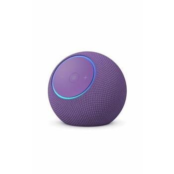 Altavoz inteligente Amazon Echo Dot Max (2025) con sonido envolvente y controlador de hogar digital integrado, color amatista
