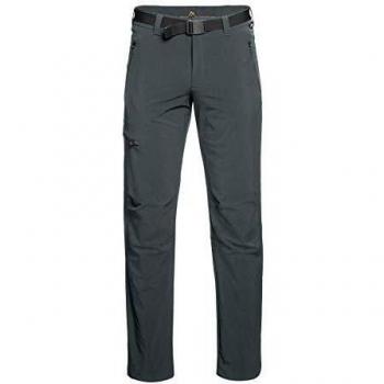 Maier Sports Oberjoch Men's Waterproof Warm Functional Pants, Size 26, Grey