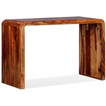 Solid Sheesham Wood Brown Sideboard/Desk