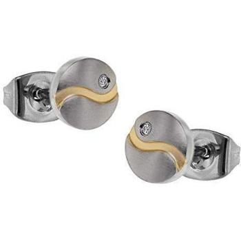 Pulsera y Aretes de Acero Inoxidable Boccia 05028-04