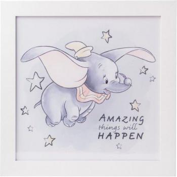 Lámina enmarcada Disney Dumbo 30x30cm