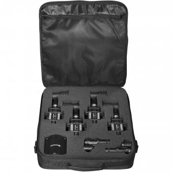 Beyerdynamic TG Drum Set PRO M MKII - 7 Microphone Kit for Drums with Case and Clamps