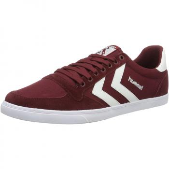 Hummel Slimmer Stadil Unisex Low Sneakers - Red Cabernet