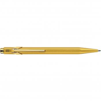 Caran d'ache 849 Goldbar 2012 - Bolígrafo de bola retráctil con estuche dorado